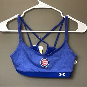 Under Armour Chicago Cubs Sports Bra